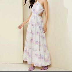 Gianni Bini Delaney Embroidered Eyelet Dress 