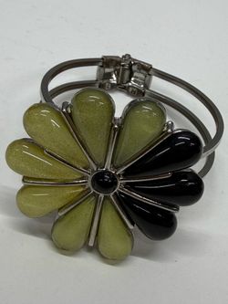 Vintage Flower Cuff Bracelet
