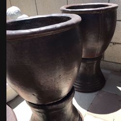 New Flower Pots Made Out Of Cement Perfect Gift For Any Occasion 