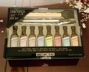 CHOPHOUSE 10PC Gourmet BBQ KIT