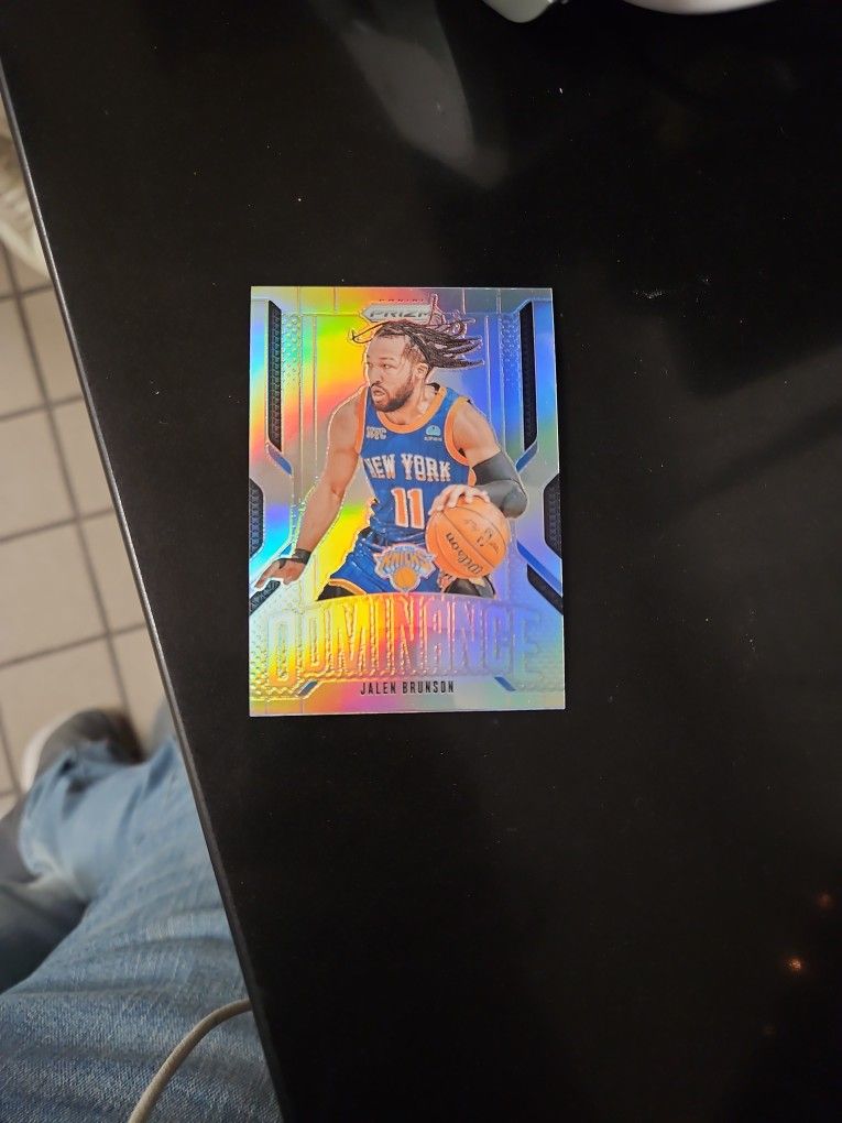 Jalen Brunson Prizm Card #17