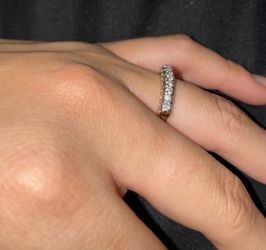 Diamond 1/4 ct 14k gold ring band