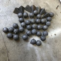fishing sinkers 8onz 40 for 120