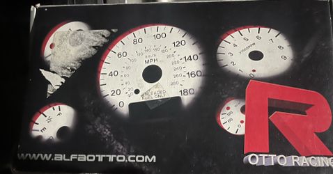 So cool!!! 87-90 Mustang White Gauge Cluster Face W Illumination. Not made anymore. $150 FIRM.