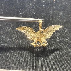 14k Eagle Pendant 5g