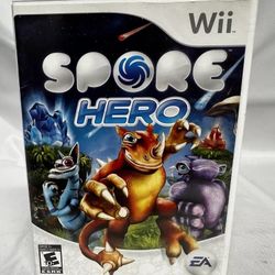 Spore Hero Nintendo Wii / Complete CIB W. Manual 