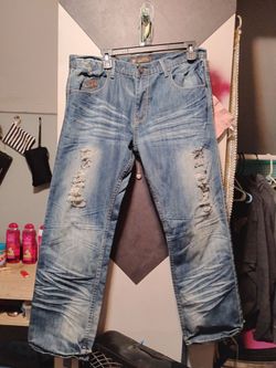 Men's Vintage Brass Jeans