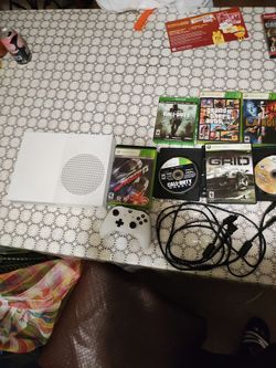Xbox one S white complete bundle