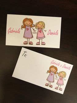 Custom personalized cards for gifts