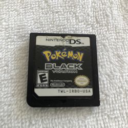 Nintendo DS Game  Pokémon Black Versión