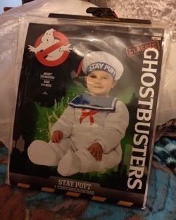 Ghostbusters Baby Costume 3/6 Months