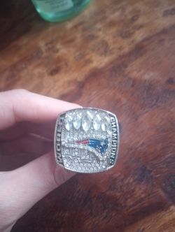 Patriots Silver Ring 