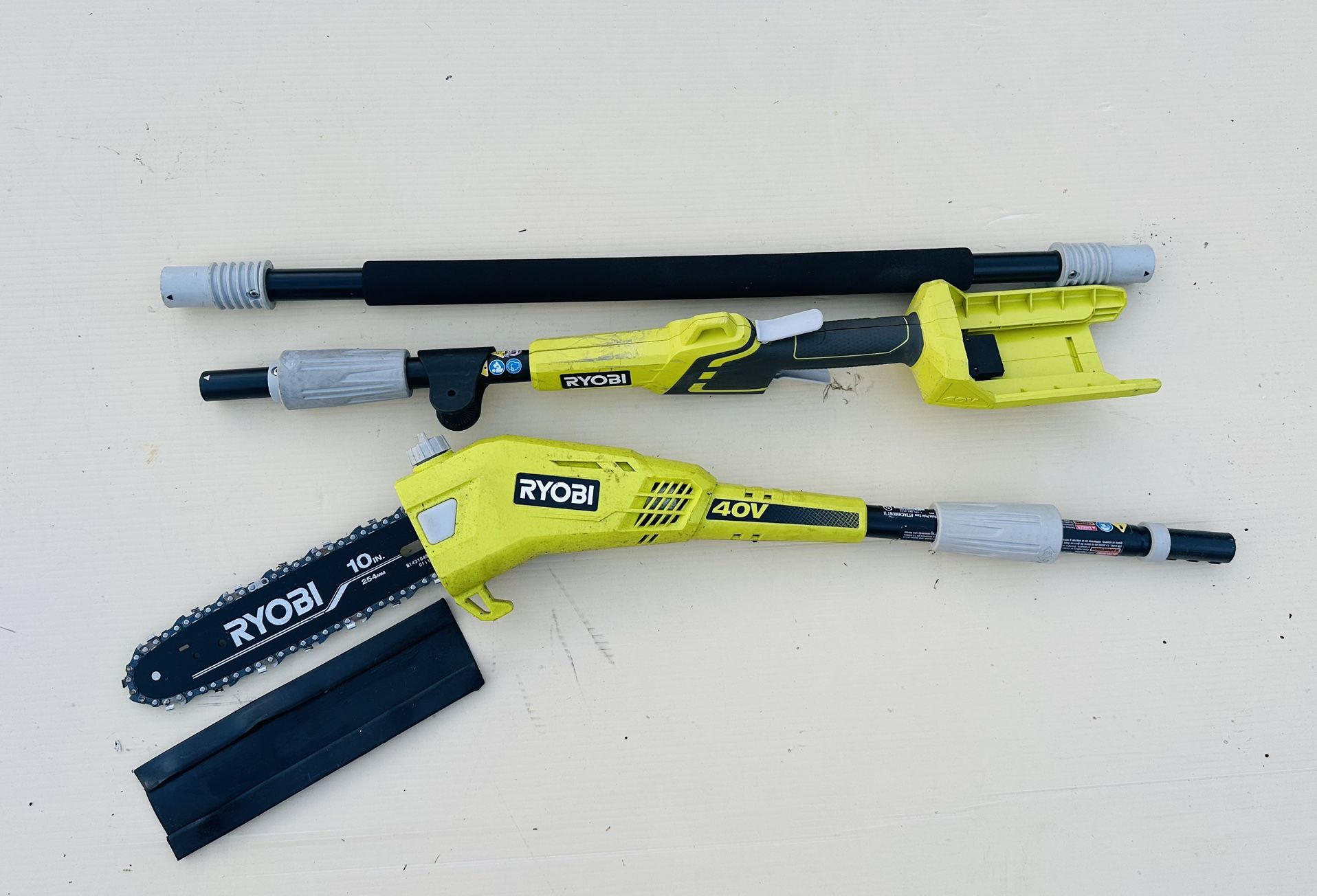RYOBI RY40051 40V 10" Pole Saw Attachment 