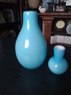 Skyblue Accent Vases