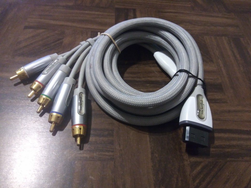 Nintendo Wii & Wii U HD Component Cables