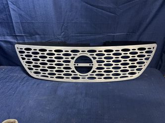 Solid Metal Chrome Grille Overlay Nissan