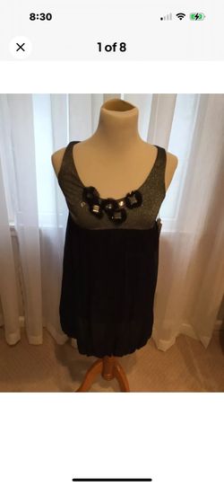 Velvet By Graham And Spencer Remly Black Sleeveless Top NWT Size M 