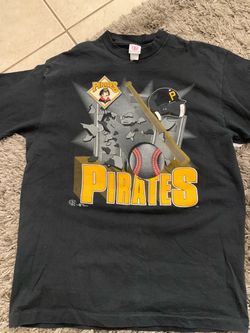 Pittsburgh Pirates Vintage Graphic T-Shirt Single Stitch Size XL