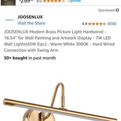 Joosenlux LED Picture Art Painting Lights  - A PAIR
