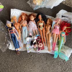 vintage barbies