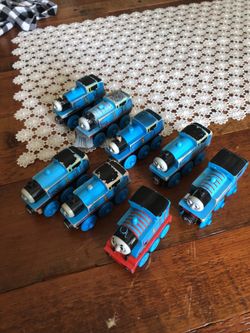 8 Thomas the trains.