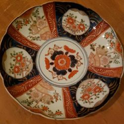 Vintage Japanese Imari plate Christmas present 