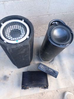 Four piece stereo system