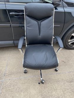 Leather office chair
