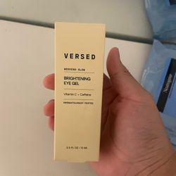 Versed brightening eye gel