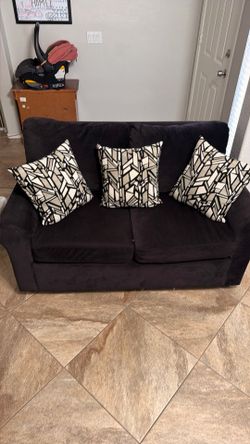 Two cushion sofa