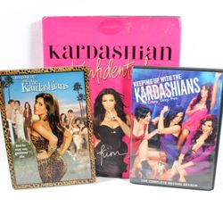 The Kardashiand Season 1 And 2 Dvd And Book Kardashian Konfidential Hardback