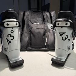 ODR R43 Ski Skates Size 11 Men’s With Carrying Case 