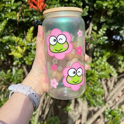Keroppi Glass Cup