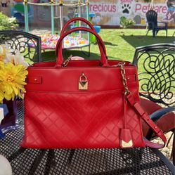 Beautiful Red Michael Kors Bag