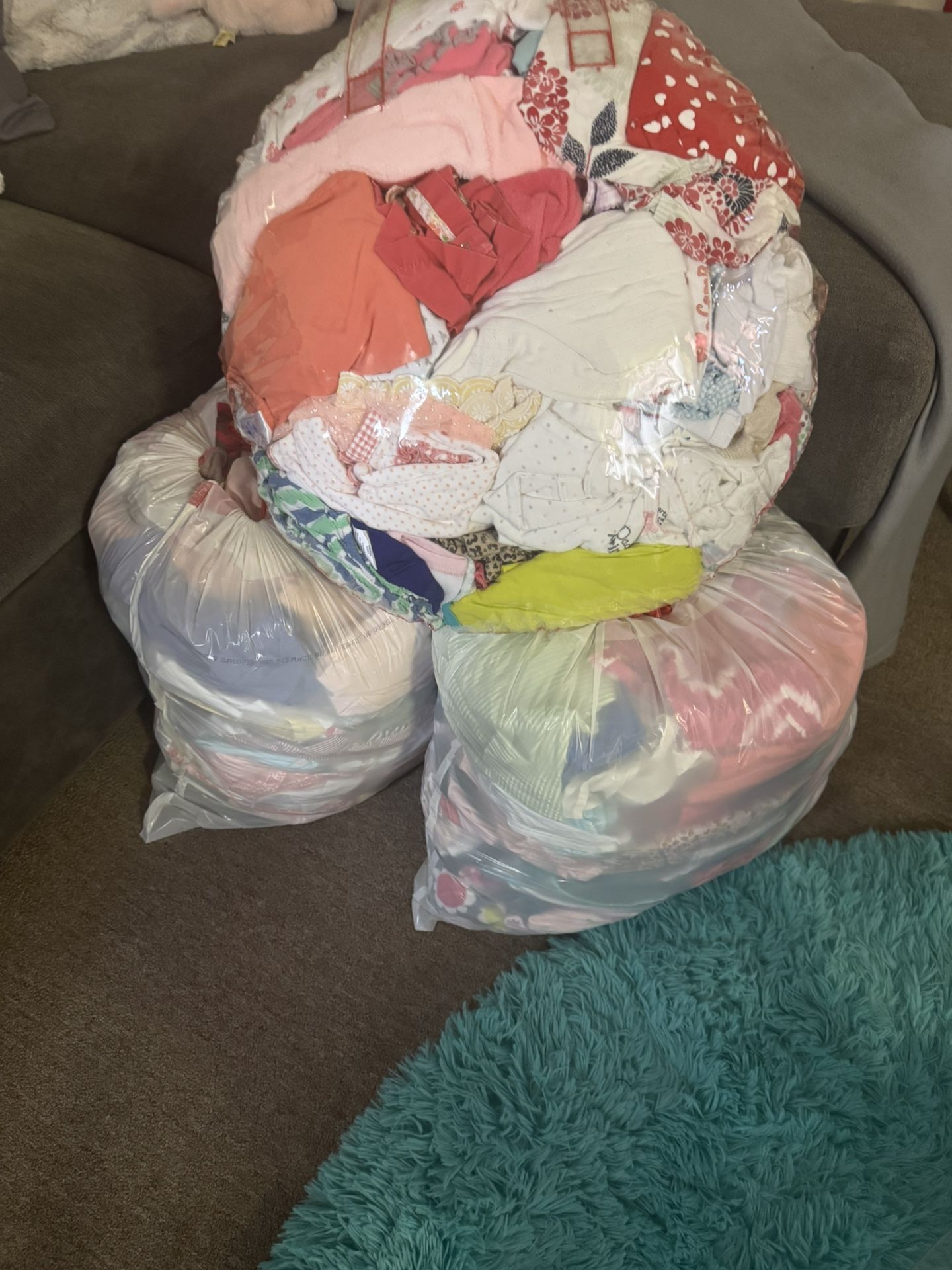 Baby Girl Clothes FREE Size Newborn And 3 To 6 Months