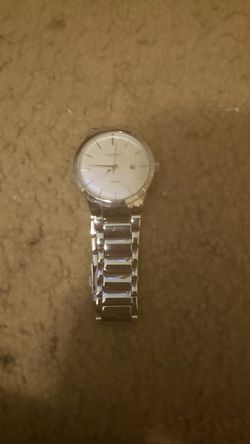 Curren silver watch