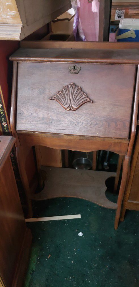 Antique Writer's Station/secretary Desk