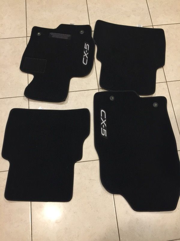 OEM Brand New Mazda Cx-5 2012-2016 1st Black Carpeted Floor Mats