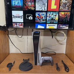 PS5 With Games Installed