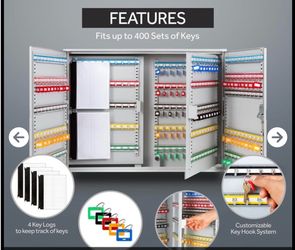 Durabox 400 position key cabinet