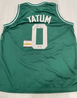 Jason Tatum Signed Autographed Boston Celtics Custom Jersey With COA