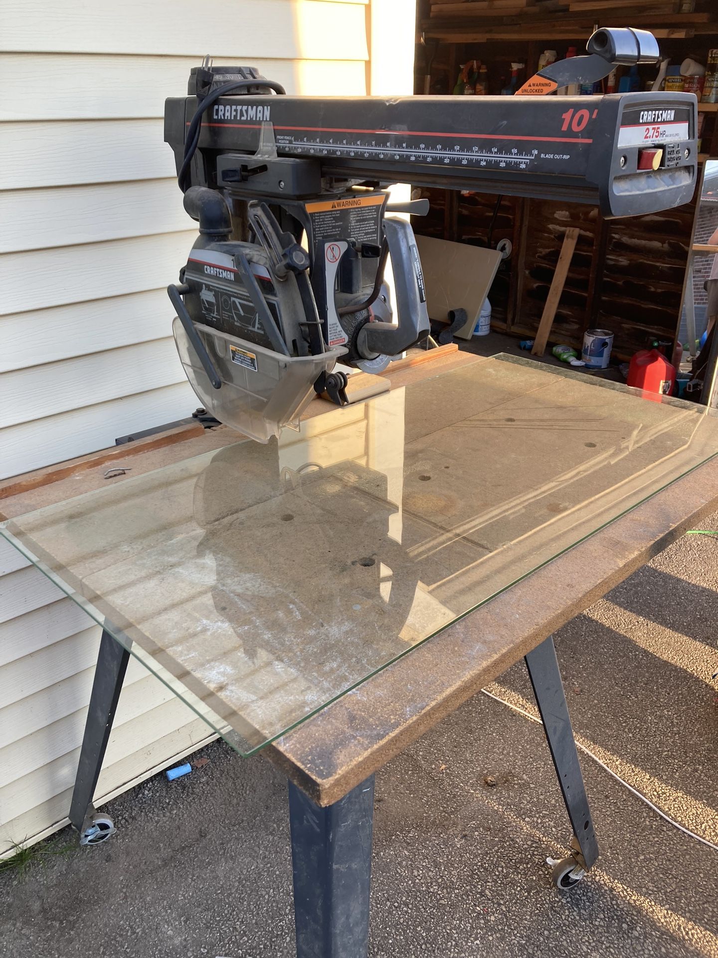 craftsman radial arm saw
