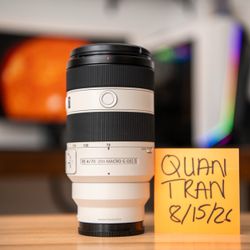 Sony 70-200mm f4 G II Lens