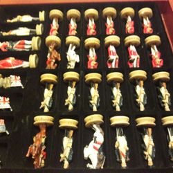 Revolutionary War Chess Set. AMAZING !!!!!