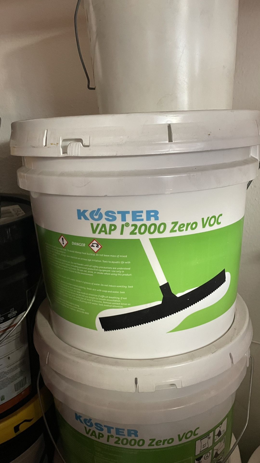 Moisture Vapor Barrier & Concrete Primer  KOSTER VAP I 2000 Zero VOC (2.4  Gal) for Sale in Ontario, CA - OfferUp