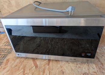 LG 1.5 Cu Ft 1200W Smart Inverter Countertop Microwave