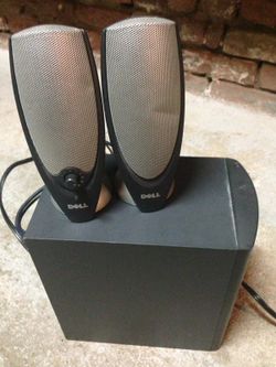 speaker for desktop and music. dell