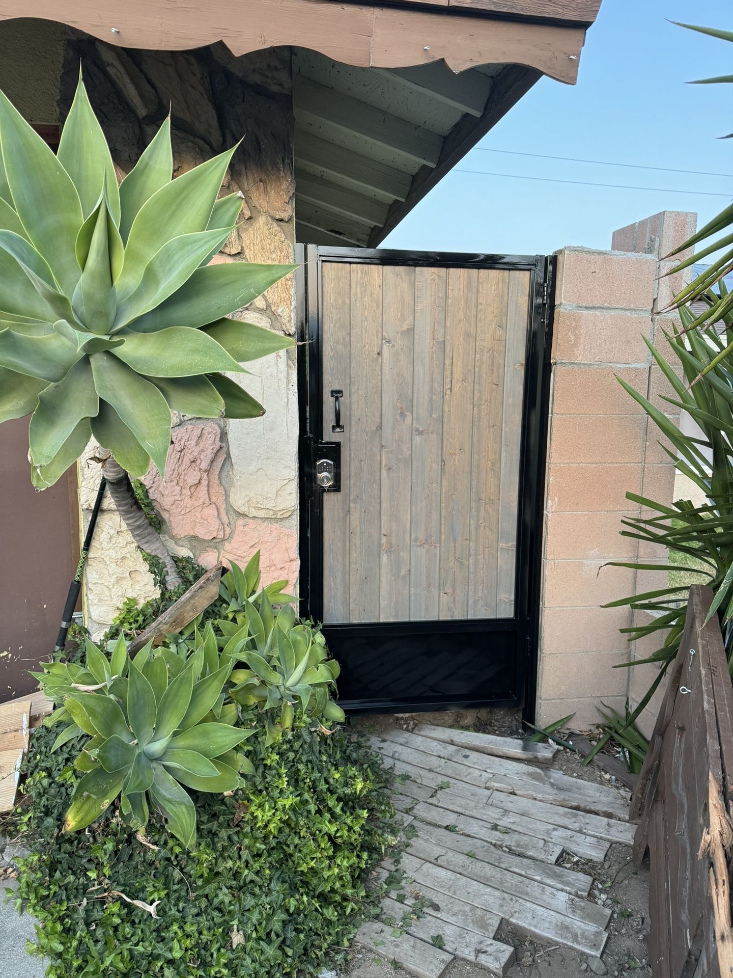 Iron Side Gate With Wood,All Products : American Fashion Style Bags On Sale
