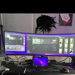 Samsung Odyssey G9 Neo 57" Curved Display! First 7k X 2k @240hz