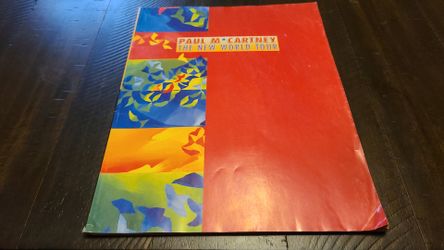 Paul McCartney concert program